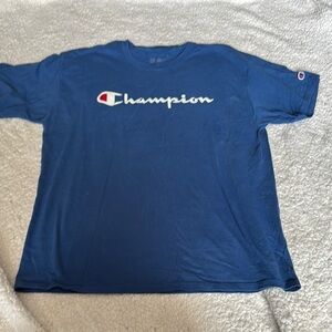 Champion Royal Blue Logo T-Shirt